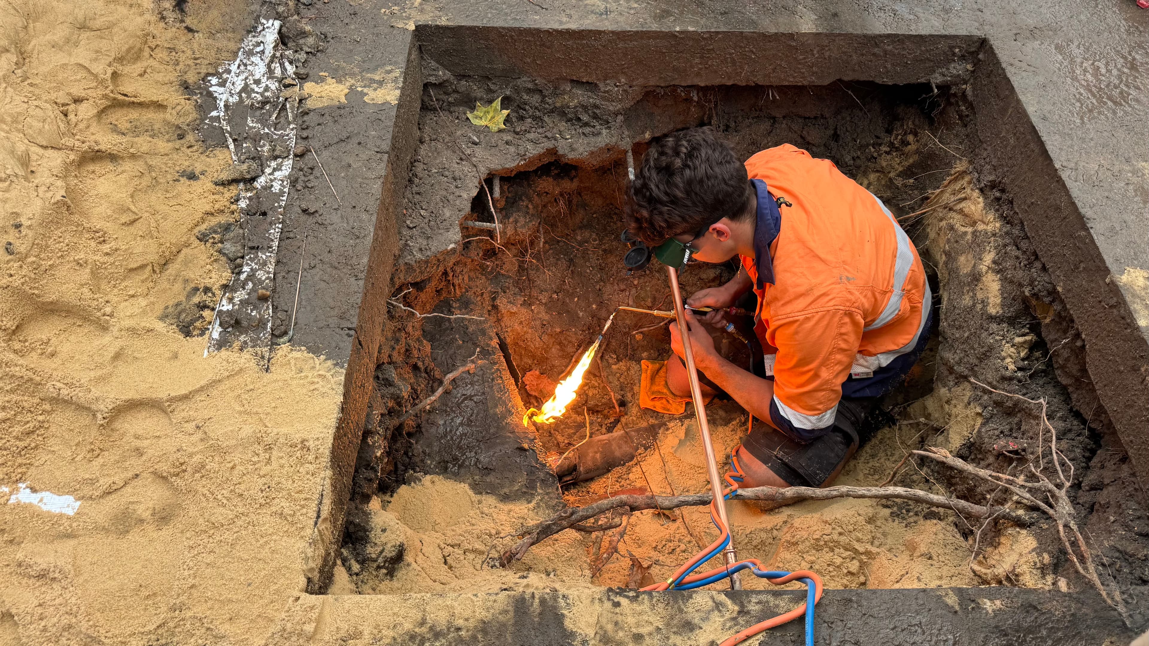 Commercial Water Main Repair — Chatswood, NSW